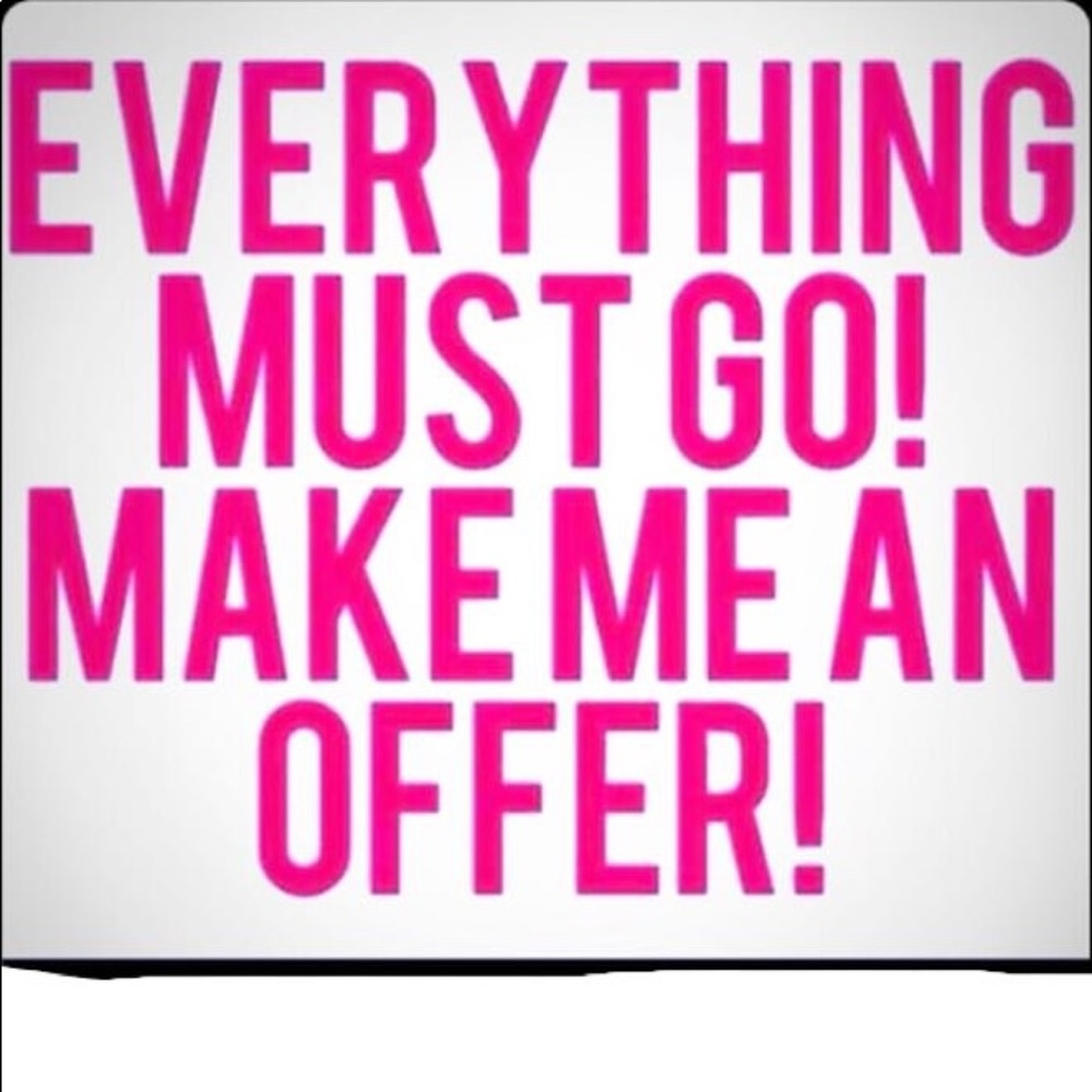 Everything must go!!